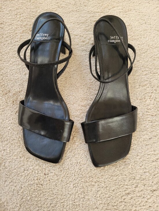 Jeffrey Campbell Shoes - Jeffrey Campbell black sandals